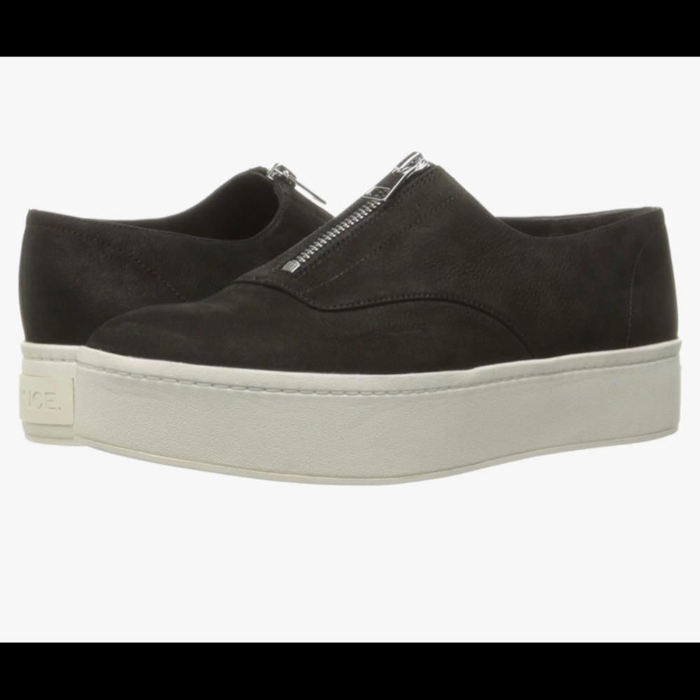 VINCE platform slip on sneakers